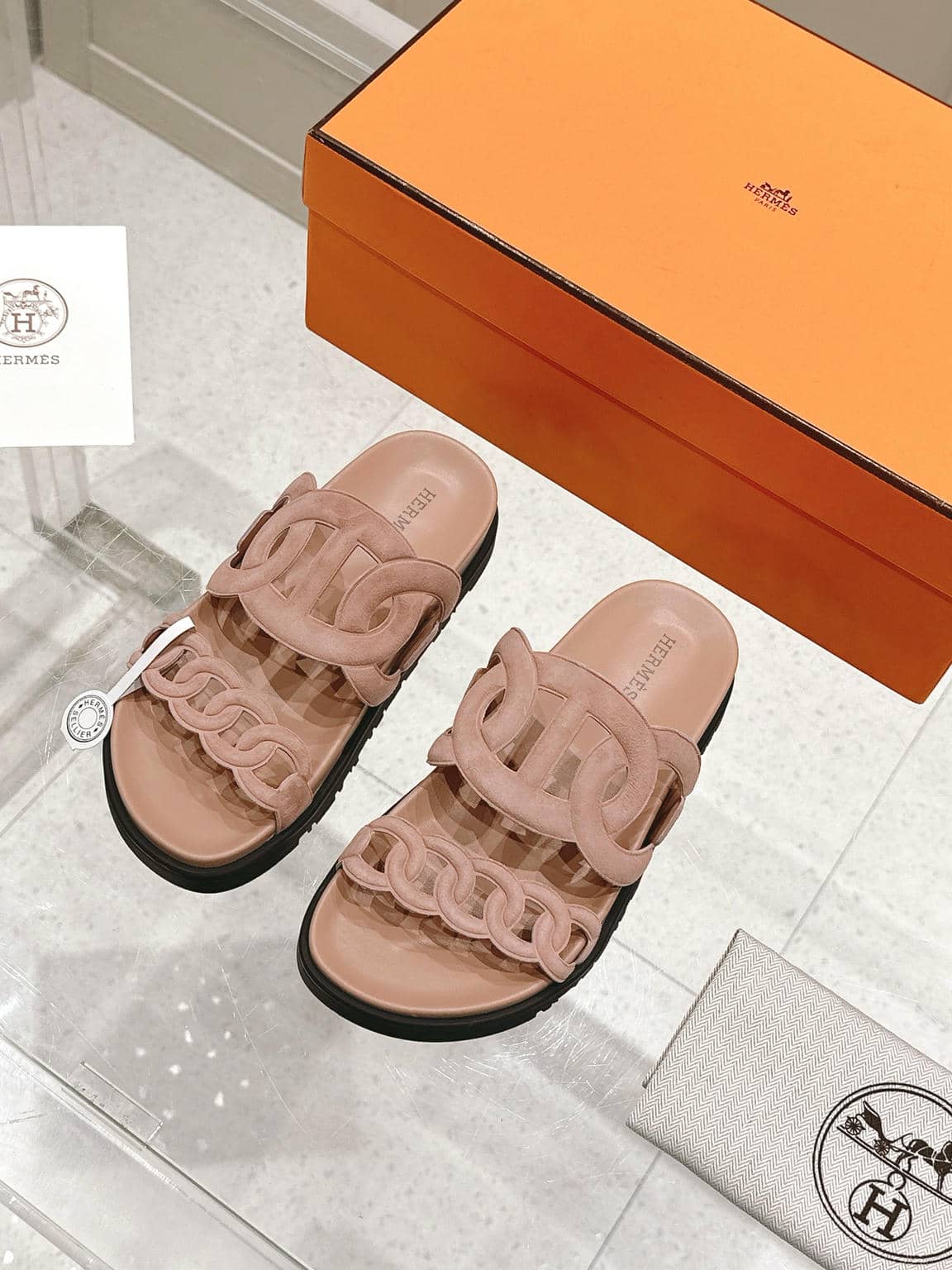 Hermes Slippers 2-25